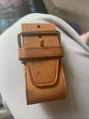 Authentic Louis Vuitton luggage tag leather luggage tag
